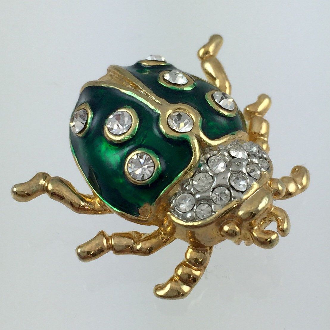 Vintage on sale ladybug brooch